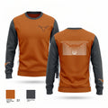Los Gatos Longhorns 70449941 Crew Neck Sweatshirt - 1