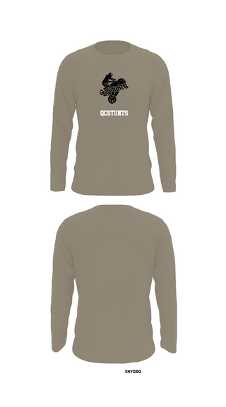 Long Sleeve Performance Shirt, QCStunts, E-Sports, Teamtime, Team time, sublimation, custom sports apparel, team uniforms, spirit wear, spiritwear, sports uniforms, custom shirts, team store, custom team store, fundraiser sports, apparel fundraiser