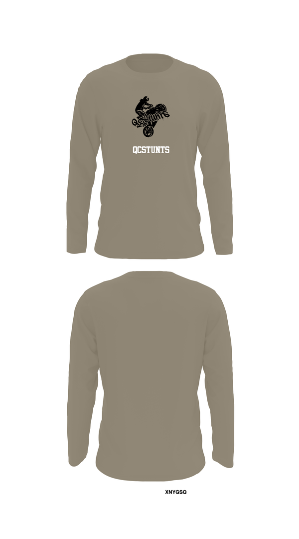 Long Sleeve Performance Shirt, QCStunts, E-Sports, Teamtime, Team time, sublimation, custom sports apparel, team uniforms, spirit wear, spiritwear, sports uniforms, custom shirts, team store, custom team store, fundraiser sports, apparel fundraiser