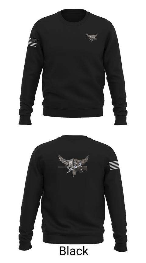 Crew Neck Sweatshirt, MSPD TRT, Police, Teamtime, Team time, sublimation, custom sports apparel, team uniforms, spirit wear, spiritwear, sports uniforms, custom shirts, team store, custom team store, fundraiser sports, apparel fundraiser