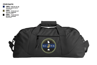 Duffle Bag, MCPD Albany., Police, Teamtime, Team time, sublimation, custom sports apparel, team uniforms, spirit wear, spiritwear, sports uniforms, custom shirts, team store, custom team store, fundraiser sports, apparel fundraiser