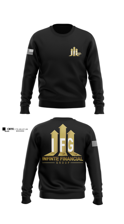 Infinite Financial Group Crew Neck Sweatshirt - 101