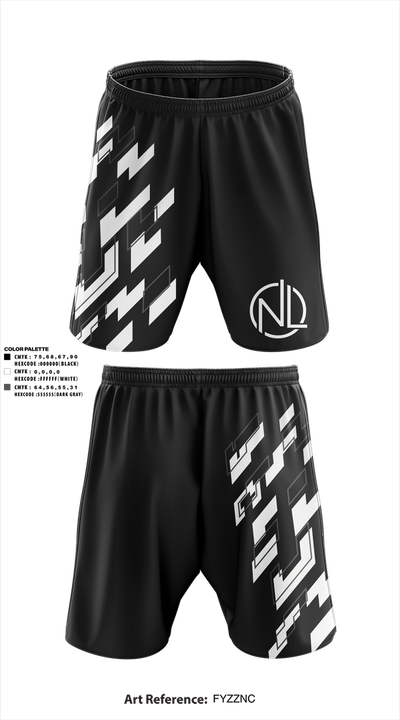 New Life Nashville 419223 Athletic Shorts With Pockets - 1