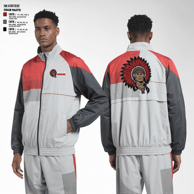 Utica Redskins 65403872 Windbreaker - 1