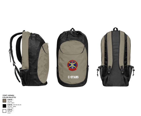 Gear Bag, C-STARS, , Teamtime, Team time, sublimation, custom sports apparel, team uniforms, spirit wear, spiritwear, sports uniforms, custom shirts, team store, custom team store, fundraiser sports, apparel fundraiser
