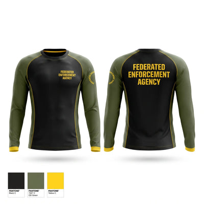 Federated Enforcement Agency Long Sleeve Performance Shirt - 1