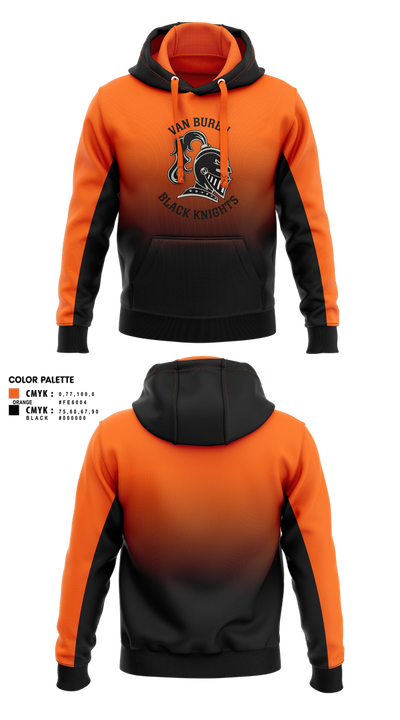 Van Buren Youth Soccer Association 88554810 Hoodie - 1