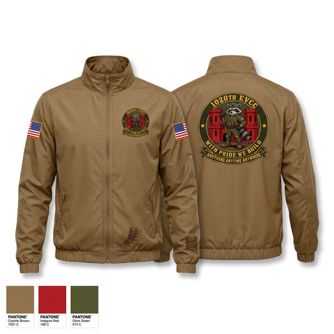 Windbreaker, 1020th EVCC, Army, Teamtime, Team time, sublimation, custom sports apparel, team uniforms, spirit wear, spiritwear, sports uniforms, custom shirts, team store, custom team store, fundraiser sports, apparel fundraiser