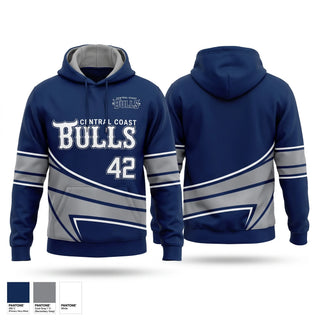 Hoodie, Central coast Bulls, Baseball, Teamtime, Team time, sublimation, custom sports apparel, team uniforms, spirit wear, spiritwear, sports uniforms, custom shirts, team store, custom team store, fundraiser sports, apparel fundraiser