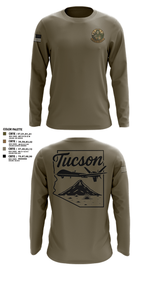 Long Sleeve Performance Shirt, 214 Intel, Air Force, Teamtime, Team time, sublimation, custom sports apparel, team uniforms, spirit wear, spiritwear, sports uniforms, custom shirts, team store, custom team store, fundraiser sports, apparel fundraiser