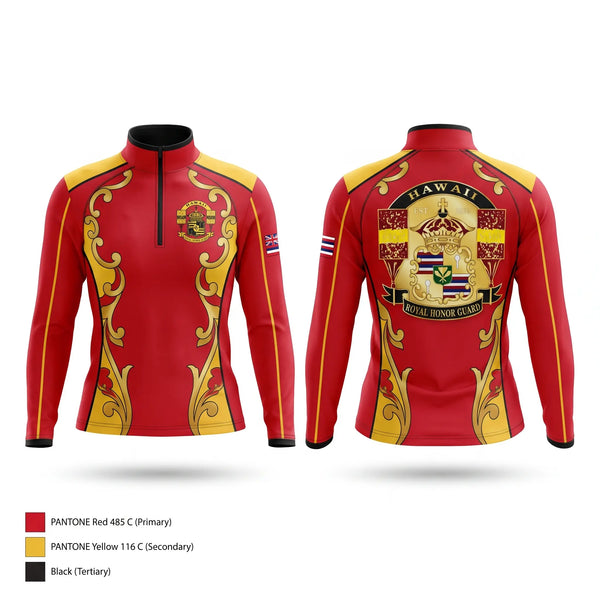 Quarter Zip Jacket, Hawaii Royal Honor Guard, , Teamtime, Team time, sublimation, custom sports apparel, team uniforms, spirit wear, spiritwear, sports uniforms, custom shirts, team store, custom team store, fundraiser sports, apparel fundraiser