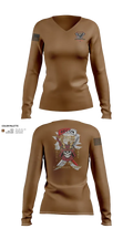 4-9 CAV, RONIN PLT 51704408 Women's Long Sleeve V-neck Shirt - 21