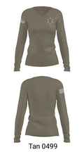 Matteson 5392253 Women's Long Sleeve V-neck Shirt - 11
