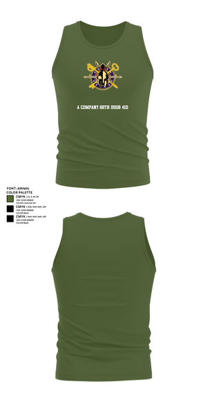 Tank Top, A Company 68th DSSB 4ID, , Teamtime, Team time, sublimation, custom sports apparel, team uniforms, spirit wear, spiritwear, sports uniforms, custom shirts, team store, custom team store, fundraiser sports, apparel fundraiser