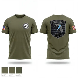 Old School Cotton Feel Shirt, Miami RRT, Police, Teamtime, Team time, sublimation, custom sports apparel, team uniforms, spirit wear, spiritwear, sports uniforms, custom shirts, team store, custom team store, fundraiser sports, apparel fundraiser