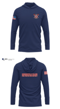 Morrisonville Palmer Fire Protection District Long Sleeve hooded sunshirt - 13