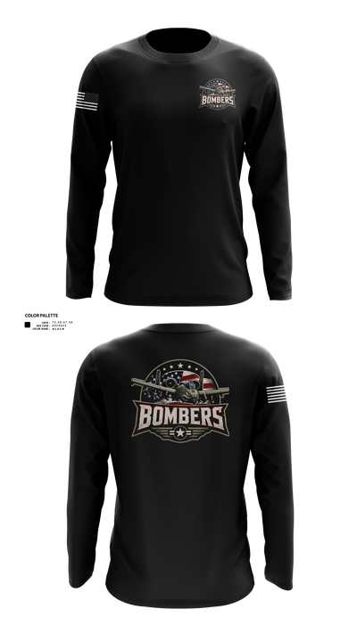Bombers Long Sleeve Performance Shirt - 21