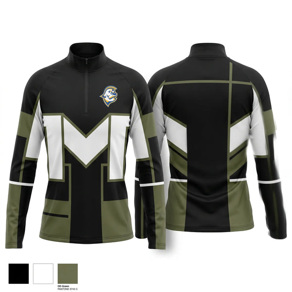 Quarter Zip Jacket, Newark Memorial High School, Men's Basketball, Teamtime, Team time, sublimation, custom sports apparel, team uniforms, spirit wear, spiritwear, sports uniforms, custom shirts, team store, custom team store, fundraiser sports, apparel fundraiser