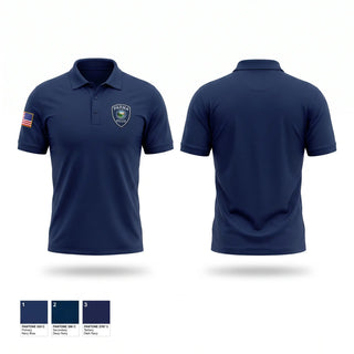 Short Sleeve Performance Polo, Parma Police Department, Police, Teamtime, Team time, sublimation, custom sports apparel, team uniforms, spirit wear, spiritwear, sports uniforms, custom shirts, team store, custom team store, fundraiser sports, apparel fundraiser