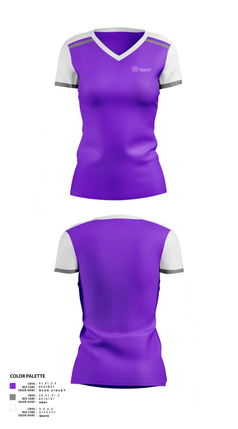 Womens Short Sleeve Vneck Shirt, Hydrologic, , Teamtime, Team time, sublimation, custom sports apparel, team uniforms, spirit wear, spiritwear, sports uniforms, custom shirts, team store, custom team store, fundraiser sports, apparel fundraiser