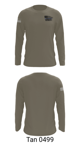 Long Sleeve Performance Shirt, McBee Police Department, , Teamtime, Team time, sublimation, custom sports apparel, team uniforms, spirit wear, spiritwear, sports uniforms, custom shirts, team store, custom team store, fundraiser sports, apparel fundraiser