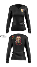 MEDDAC-Japan 77028542 Women's Long Sleeve V-neck Shirt - 60