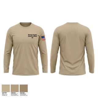 Long Sleeve Performance Shirt, Warren County Sheriff’s Office K-9, Police, Teamtime, Team time, sublimation, custom sports apparel, team uniforms, spirit wear, spiritwear, sports uniforms, custom shirts, team store, custom team store, fundraiser sports, apparel fundraiser
