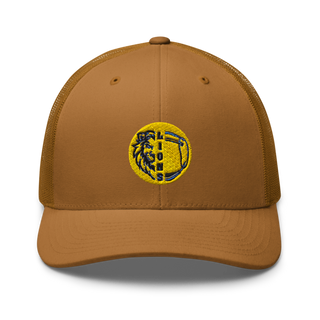Linden High School Wrestling Retro Trucker Hat | Yupoong 6606