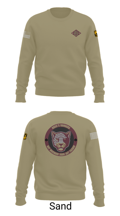Ross Rangers 12757197 Crew Neck Sweatshirt - 85