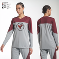 Bradford Middle School Tornadoes 47985476 Women's Long Sleeve V-neck Shirt - 2