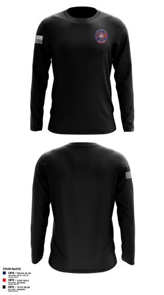 Long Sleeve Performance Shirt, QN Rescue, Fire Department, Teamtime, Team time, sublimation, custom sports apparel, team uniforms, spirit wear, spiritwear, sports uniforms, custom shirts, team store, custom team store, fundraiser sports, apparel fundraiser