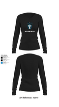 95th cbrn 3rd plt Women's Long Sleeve V-neck Shirt - 22