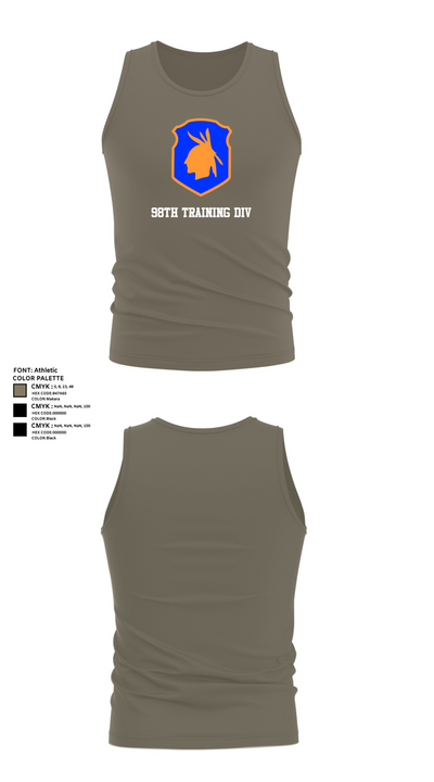 98th training div 48572159 Tank Top - 79