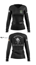 82nd CRD 4184511 Women's Long Sleeve V-neck Shirt - 7