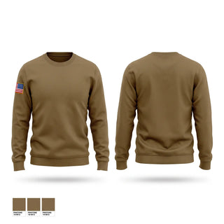 Crew Neck Sweatshirt, Charlie Flight, Air Force, Teamtime, Team time, sublimation, custom sports apparel, team uniforms, spirit wear, spiritwear, sports uniforms, custom shirts, team store, custom team store, fundraiser sports, apparel fundraiser