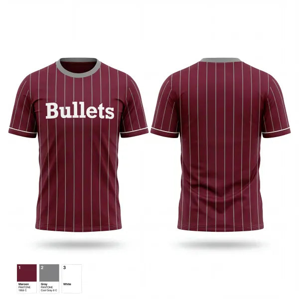 Short Sleeve Performance Shirt, Bullets, Baseball, Teamtime, Team time, sublimation, custom sports apparel, team uniforms, spirit wear, spiritwear, sports uniforms, custom shirts, team store, custom team store, fundraiser sports, apparel fundraiser