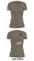MWHS-1 1155264 Women's Short Sleeve V-neck Shirt - 6