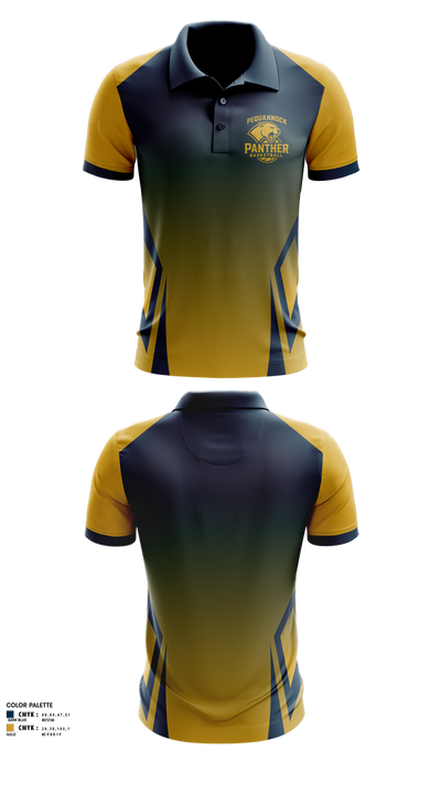 Pequannock Panthers 36964711 Short Sleeve Performance Polo - 1
