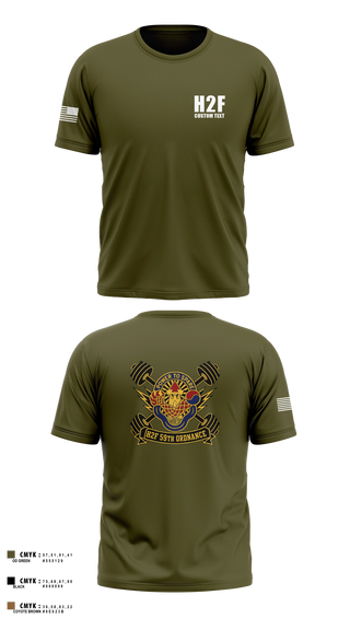 Short Sleeve Performance Shirt, 59th ORD BDE, Army, Teamtime, Team time, sublimation, custom sports apparel, team uniforms, spirit wear, spiritwear, sports uniforms, custom shirts, team store, custom team store, fundraiser sports, apparel fundraiser