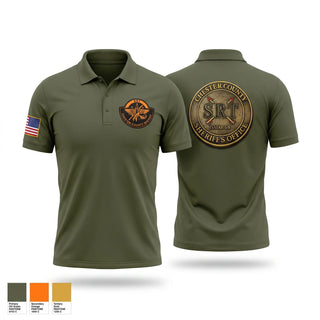 Short Sleeve Performance Polo, Chester County Sheriff’s Office SRT - SC, Police, Teamtime, Team time, sublimation, custom sports apparel, team uniforms, spirit wear, spiritwear, sports uniforms, custom shirts, team store, custom team store, fundraiser sports, apparel fundraiser