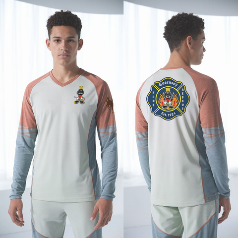 Long Sleeve Performance Shirt, Guernsey Fire & Rescue, , Teamtime, Team time, sublimation, custom sports apparel, team uniforms, spirit wear, spiritwear, sports uniforms, custom shirts, team store, custom team store, fundraiser sports, apparel fundraiser