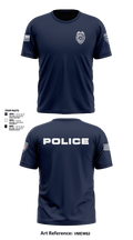 Davenport Police Department 97517619 Short Sleeve Performance Shirt - 15