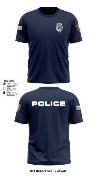 Short Sleeve Performance Shirt, Davenport Police Department, Police, Teamtime, Team time, sublimation, custom sports apparel, team uniforms, spirit wear, spiritwear, sports uniforms, custom shirts, team store, custom team store, fundraiser sports, apparel fundraiser