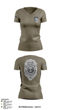 METRO SOUTH PROTECTIVE SERVICE 25947378 Women's Short Sleeve V-neck Shirt - 3