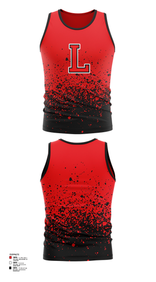 Mens Track Singlet, Lexington High School, Track & Field, Teamtime, Team time, sublimation, custom sports apparel, team uniforms, spirit wear, spiritwear, sports uniforms, custom shirts, team store, custom team store, fundraiser sports, apparel fundraiser