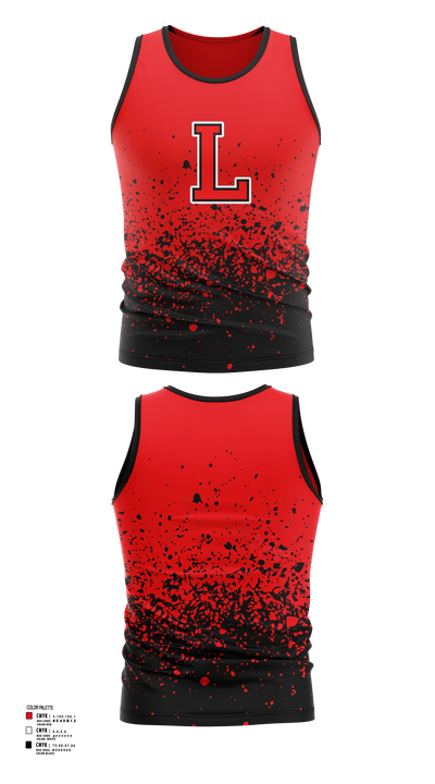Lexington High School Men's Track Singlet - 4