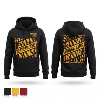 Hoodie, Sentient lions, Baseball, Teamtime, Team time, sublimation, custom sports apparel, team uniforms, spirit wear, spiritwear, sports uniforms, custom shirts, team store, custom team store, fundraiser sports, apparel fundraiser