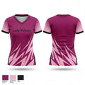 Lady Yukons 46554621 Women's Short Sleeve V-neck Shirt - 1