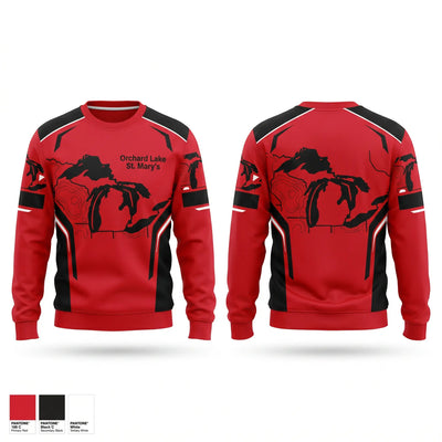 Orchard Lake St. Mary's Crew Neck Sweatshirt - 1
