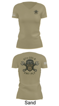 87th CEC-A FMT PLT 27162663 Women's Short Sleeve V-neck Shirt - 88